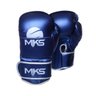 Kit Luva Boxe Energy Mks Combat Azul com Bandagem Azul e Bucal Simples - 12 Oz - 2