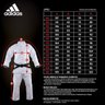 Kimono Judô adidas J990 Millenium Branco Dourado - 155 - 4