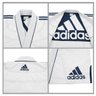 Kimono adidas Jiu Jitsu Contest 2.0 Branco com Listas Azul Escura - A1 - 3