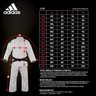Kimono Judô Adidas Competição J930 Champion Gui Branco - 185 - 4