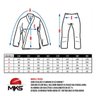 Kimono judô Mks Combat Extra Heavy Branco 950g/m2 - 170 - 5