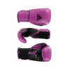 Luva de Boxe Muay Thai adidas Power Colors - 5 Cores - Rosa e Preto - 16 Oz - 1