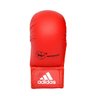 Luva Karatê Adidas sem Dedão Vermelho WKF Approved Old Collection - M - 2