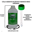Ver imagem 4 de Cola Adesiva Para Cano e Tubo pvc Pote Grande 850G Profissional Amanco