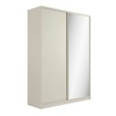Ver imagem 2 de Guarda Roupa Bend em Mdf 174x240cm 2 Portas com Espelho Luna C831