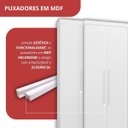 Ver mais imagens de Guarda-Roupa Casal 6 Portas 6 Gavetas Imperial Branco