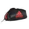 Bolsa Mochila Adidas Kick Boxing 2in1 Poliéster Preto/Vermelho - 50L - 1