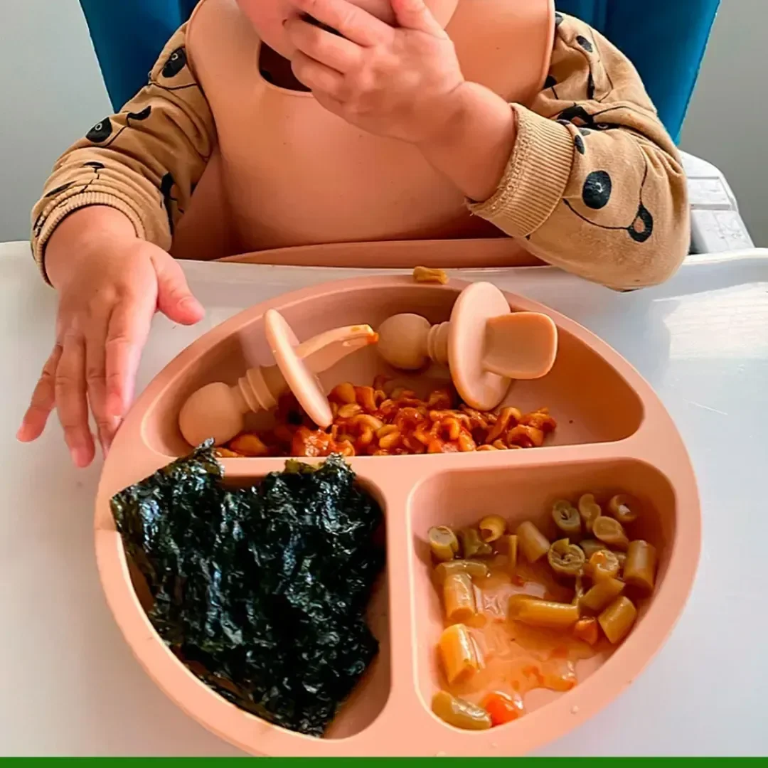 Ver imagem 6 de Conjunto de Silicone para Alimentação Infantil Snh02 Snel Home Rosa Escuro