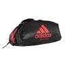 Bolsa Mochila Adidas Boxing 2in1 Poliéster Preto/Vermelho - 65L - 1