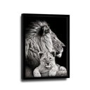 Ver imagem 4 de Quadro Lion And Cub -- Br Artes