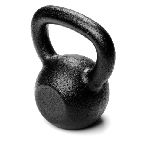 Kettlebell 12kg Ferro Pintado Peso de Academia Jfit