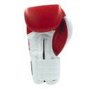 Ver imagem 3 de Luva de Boxe Muay Thai Adidas Hybrid 200 Vermelha/Branco - 14 Oz