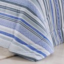 Ver imagem 5 de Edredom Casal Bella Cama Malha 125g/m² 100% Algodão 200x220cm Bene Casa Azul