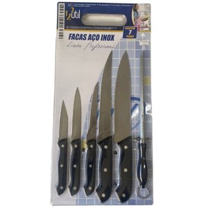 Facas Aço Inox Linha Profissional Bea Decor