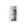 Guarda-roupa de Canto Closet Kappesberg Adapt Branco 105cm - 1