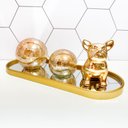 Ver imagem 4 de Bandeja Plástica com Espelho 11,5x30cm:preto