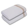 Kit com 2 Toalhas de Banho Luxury Soft Beka 360 G/m² Luxo Branco - 4