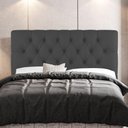 Ver imagem 5 de Cabeceira Cama Box Casal Queen Size Nice 160cm Linho Cinza - Abmaza