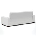Ver imagem 5 de Sofá Cama 02 lugares Lisboa Corino Pés de Madeira - D'Rossi - Branco