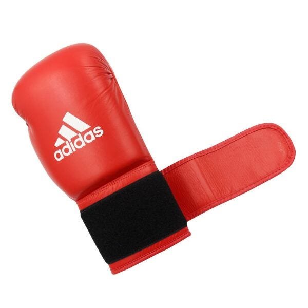 Luva adidas WAKO Approved Kick Boxing Training Vermelho PU - 10 Oz - 3