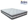 Cama Box Baú Casal Suede + Colchão Anjos Black Graphite Molas Ensacadas 138x188x64cm Bege - 6