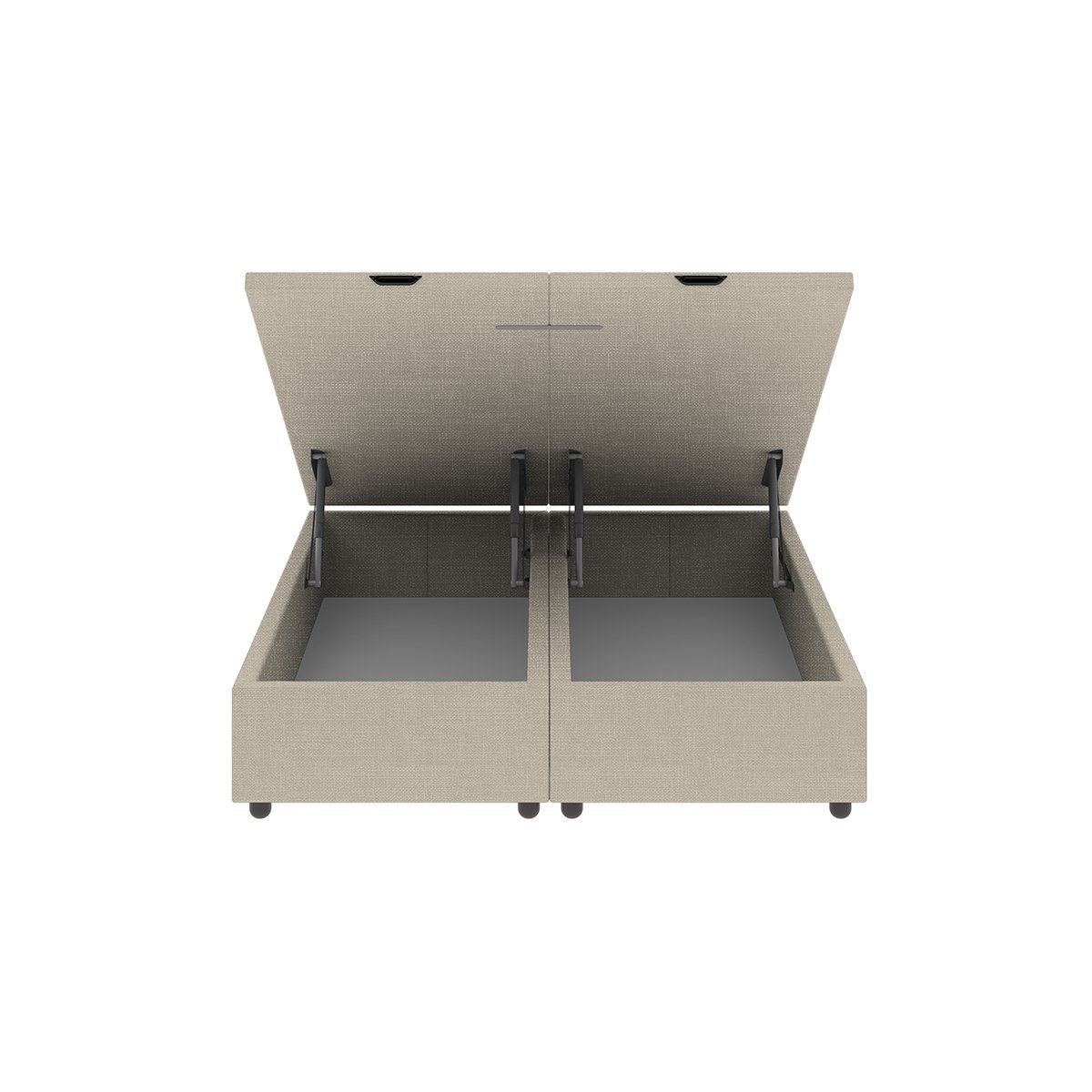 Base Cama Box Baú Queen Size Linho Bege Skybox - 3