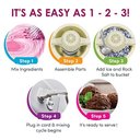 Ver imagem 3 de Elite Gourmet Eim-924l Máquina de Sorvete Elétrica 4qt Creme