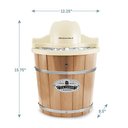 Ver mais imagens de Elite Gourmet Eim-924l Máquina de Sorvete Elétrica 4qt Creme