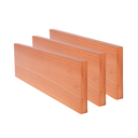 Ver imagem 2 de Kit 3 Prateleiras 80 Cm Verniz Mel Madeira Maciça com Suporte Invisivel