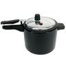 Panela de Pressão 4,5 Litros Alumínio - Preto - 1