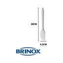 Ver imagem 3 de Espátula Silicone 28 Cm Cor Vanilla para Panela Antiaderente Linha Flex Brinox - Vanilla