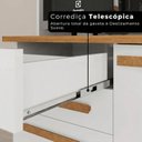 Ver imagem 4 de Cozinha Compacta Donna Plus 6 Portas e 2 Gavetas MDP Yescasa Branco/Mel