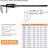 Paquímetro Digital para Serviços Pesados - 600mm/24"(300mm) - Graduação 0,01mm/.0005" - Digimess - 4