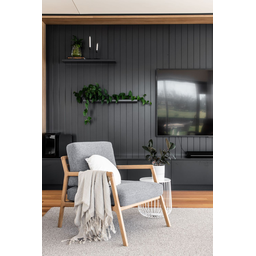 Lambri Preto - Pacote com 12 Réguas - 2,30m2 - 1