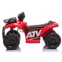 Ver imagem 2 de Mini Quadriciclo Elétrico Cores Infantil Luz e Som 6v Vermelho