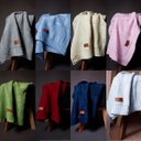 Ver imagem 5 de Coberta Infantil Mantinha Bebê Saída de Maternidade Menino Azul Bb