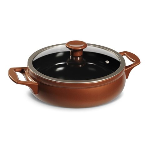 Frigideira/Risoteira 24cm 2L Cobre New Premier Ceraflame