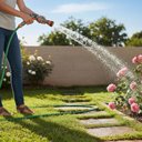 Ver imagem 5 de Mangueira para Jardim Flexível Reforçada Tramontina 100m Pvc 4 Camadas Verde Jardinagem