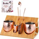 Ver imagem 1 de Barillio Conjunto de 2 Canecas Moscow Mule com Suporte