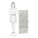 Ver imagem 3 de Painel para Cozinha com 3 Prateleiras Suprema Luciane Móveis