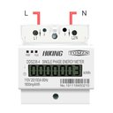 Ver imagem 3 de Medidor Consumo Energia Mono 110V 100A DDS238-4 TOMZN