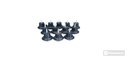 Ver imagem 2 de Pé para Sofá 4 Cm Preto Redondo Kit 12 Unidades