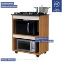 Ver imagem 4 de Balcão para Cooktop 5 Bocas Turim Kaiki Móveis