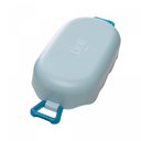 Ver imagem 4 de Marmita Hermética com Talheres 850ml Azul Plástico - Lyor