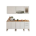 Ver imagem 2 de Cozinha Compacta 4 Peças 9 Portas 2 Gavetas Paris Sallêto Móveis