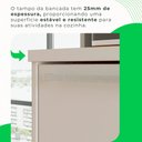 Ver imagem 7 de Cozinha Compacta 4 Peças 9 Portas 2 Gavetas Paris Sallêto Móveis
