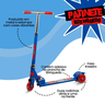 Patinete Infantil com 3 Rodas que Acendem com Movimento:azul - 2