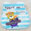 Ver imagem 2 de Babador Encanto para Bebê 45x28cm Urso Azul