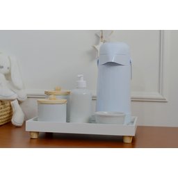 Kit Higiene Porcelana Montessoriano Bebê Bancada Unissex Enxoval K203 - 6