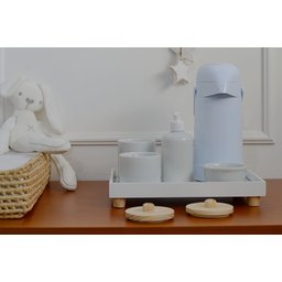 Kit Higiene Porcelana Montessoriano Bebê Bancada Unissex Enxoval K203 - 11